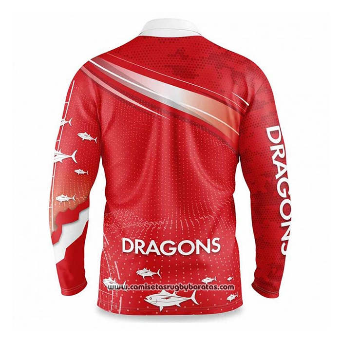 Camiseta NRL St George Illawarra Dragons Rugby 2022 Fish Finder